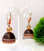 Quilled hanging  jhumkas 34