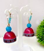 Quilled hanging  jhumkas 36