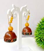 Quilled hanging  jhumkas 38