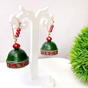 Quilled hanging  jhumkas 46 1