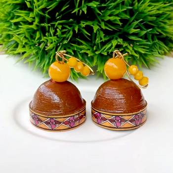 Quilled hanging  jhumkas 47 2