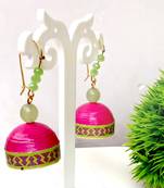 Quilled hanging  jhumkas 48