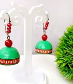 Quilled hanging  jhumkas 49