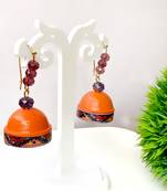 Quilled hanging  jhumkas 50