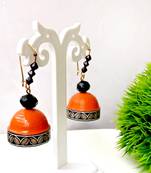 Quilled hanging  jhumkas 54