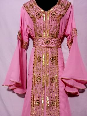 Rose Pink Kaftan for Women 2