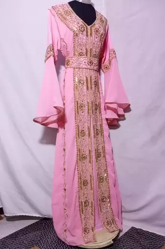Rose Pink Kaftan for Women