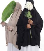 Ana black with sleeves makhna