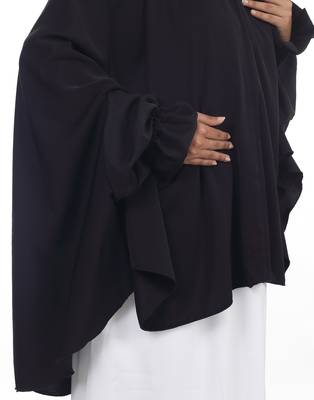 Ana black with sleeves makhna 4