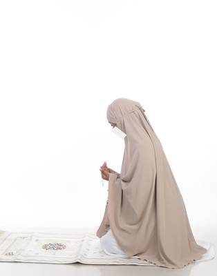 Ana beige without sleeves makhna 3