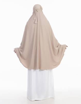 Ana beige without sleeves makhna 4