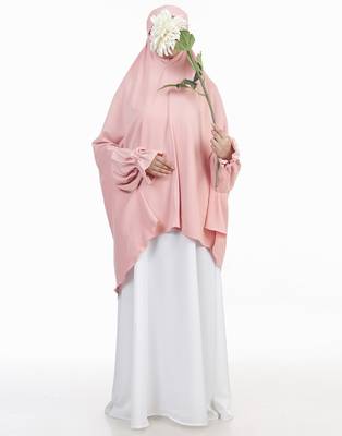 Ana peach with sleeves makhna 1