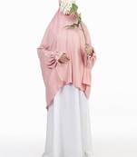 Ana peach with sleeves makhna