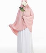 Ana peach without sleeves makhna