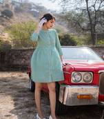  green checked dress