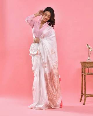 POWDER PINK RUFFLED CROP TOP BLOUSE 4