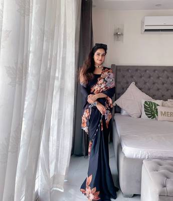Satin Weight Less Saree 2