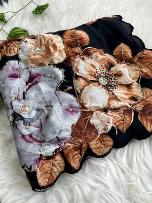 Satin Weight Less Saree 5