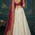 Off white color woven and embroidered dola silk lehenga choli