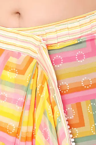 mannequine store redy to wear printed saree