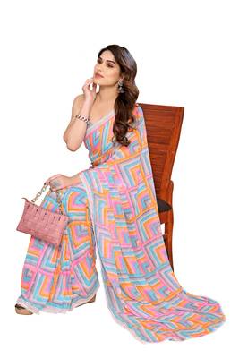 mannequine store redy to wear printed saree 2