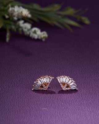 rose petal opal studs 1