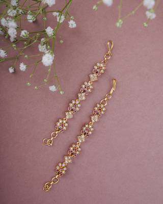 Opal touch glamorous ear chain(matil) 1