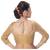 Brocade 3/4th Net Embroidery Sleeves  Padded Readymade Saree Blouse
