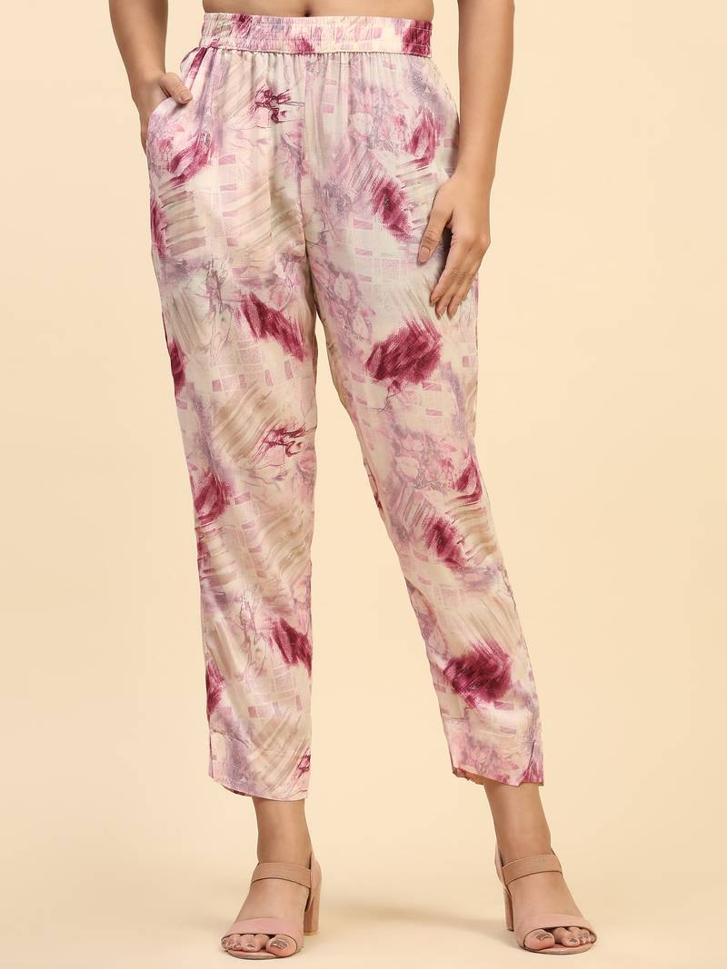 HollyHock Casual Co-ord Set with Tribal Print and 3/4 Sleeves