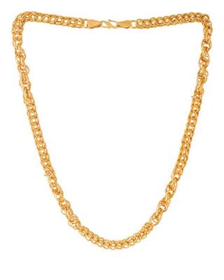 Brass gold plated chain with s-hook closure 2