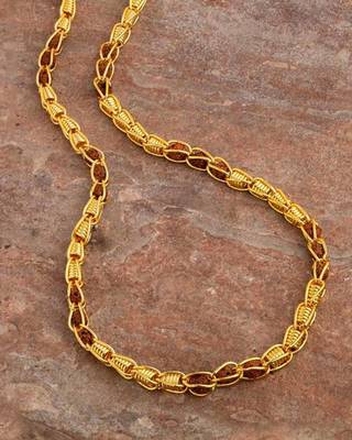 Classic chain with rudrakshas 1