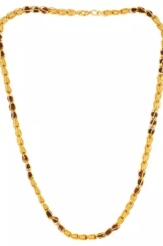 Classic chain with rudrakshas