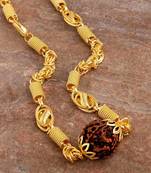 Classic chain with rudraksha pendant