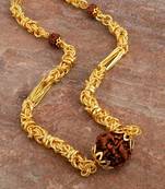 Classic chain with rudraksha