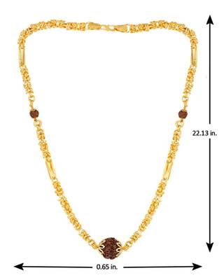 Classic chain with rudraksha 2