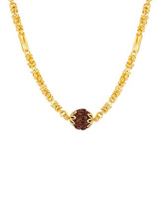 Classic chain with rudraksha 4