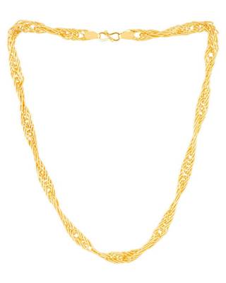 Classic gold plated chain with s-hook closure 3