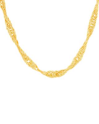 Classic gold plated chain with s-hook closure 4
