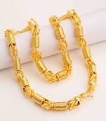 Classic gold plated chain with s-hook closure