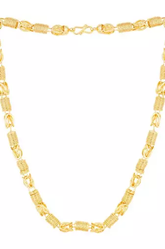 Classic gold plated chain with s-hook closure