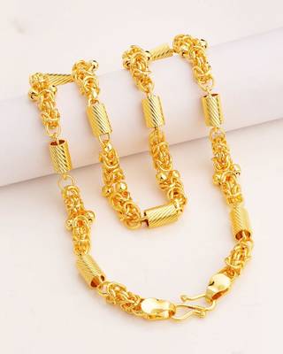 Classic gold plated chain with s-hook closure 1