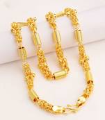 Classic gold plated chain with s-hook closure