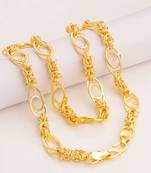 Classic gold plated chain with s-hook closure