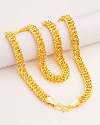 Classic gold plated chain with s-hook closure 1