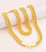 Classic gold plated chain with s-hook closure