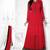Kavya Red Straight Cut Salwar Suit