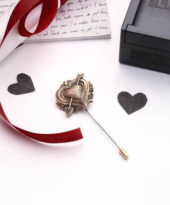 Cupidity Lapel Pin 2