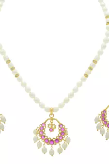 NATURAL FRESH WATER PEARLS NECKLACE SET