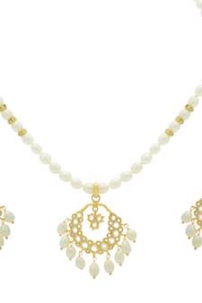 NATURAL FRESH WATER PEARLS NECKLACE SET