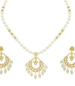 Natural Fresh Water Pearls Necklace Set